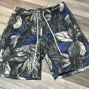 American Eagle Tropical Mesh Shorts